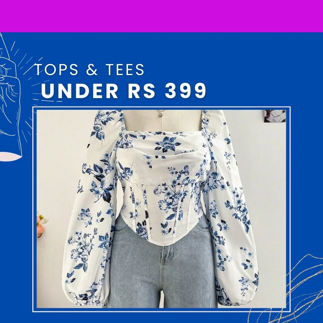 Tops & Tees Under Rs 399